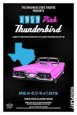 Pink Thunderbird Poster